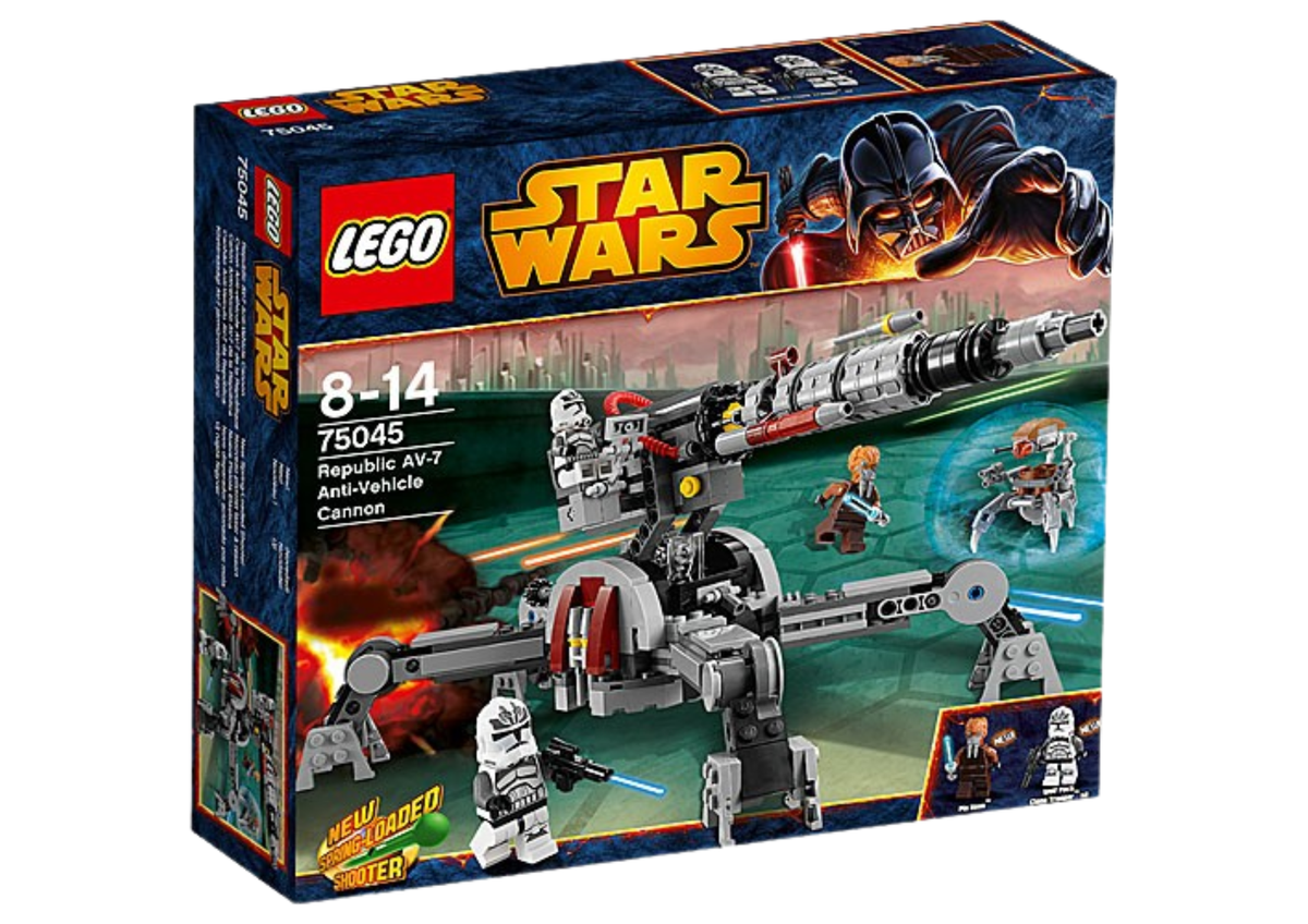 LEGO Star Wars - Republic AV-7 Anti-Vehicle Cannon - 75045