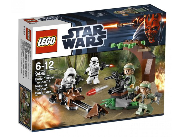 Endor Rebel Trooper & Imperial Trooper Battle Pack 9489-1 - LEGO Star Wars sealed set