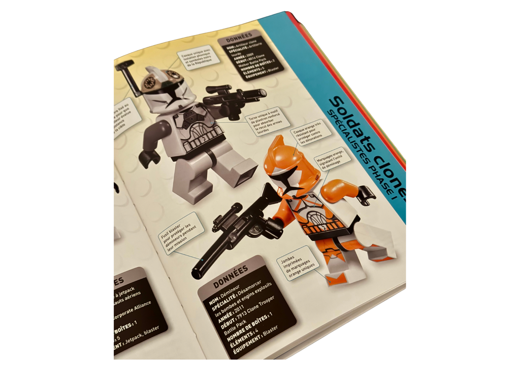 LEGO Star Wars - L'Encyclopédie des Personnages: Mise à Jour et Augmentée (Hardcover) - French Edition - b16sw27fr
