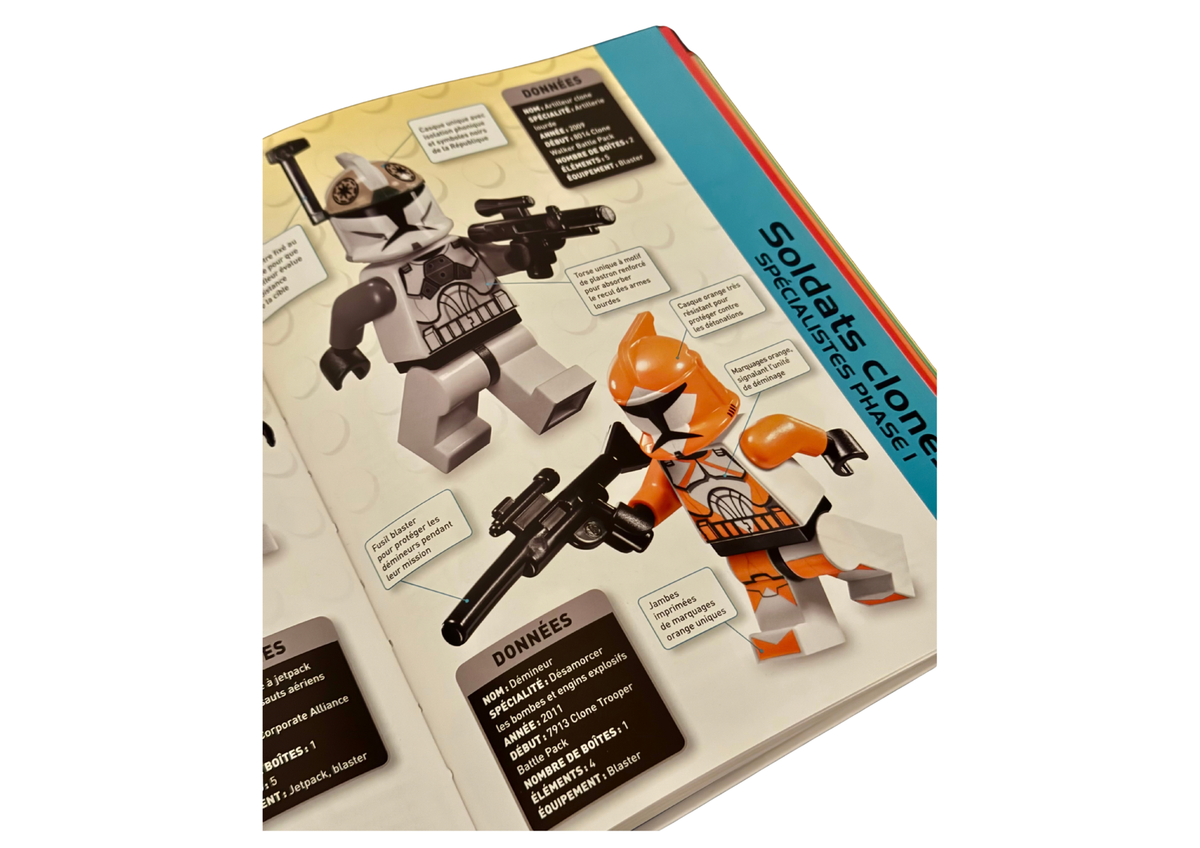 LEGO Star Wars - L'Encyclopédie des Personnages: Mise à Jour et Augmentée (Hardcover) - French Edition - b16sw27fr