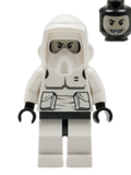 LEGO Star Wars - Imperial Scout Trooper (Printed Black Head, Dark Bluish Gray Torso Print) - sw0005b