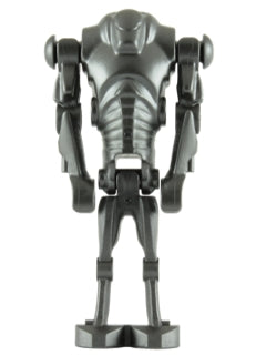 Super Battle Droid (Pearl Dark Gray Wide Head) – LEGO® Star Wars Minifigure | Minifigsupply