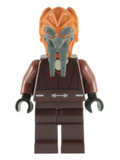 LEGO Star Wars - Plo Koon (Dark Brown Robe, Tan Shirt, Plain Legs) - sw0198