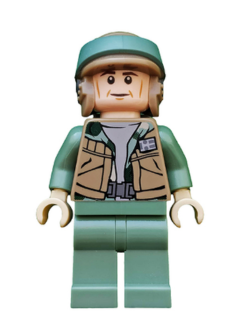 Lego Star Wars - Endor Rebel Commando Dark Tan Vest - sw0367