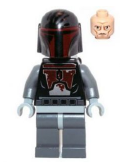 LEGO Star Wars - Mandalorian Super Commando (Large Blue Eyes, High Brow Pattern) - sw0495
