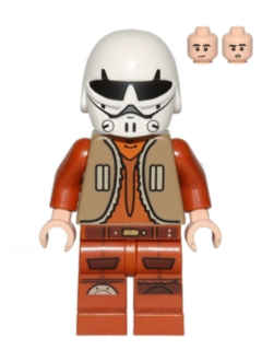 Lego Star Wars - Ezra Bridger (Dark Tan Vest, Helmet) - sw0574a