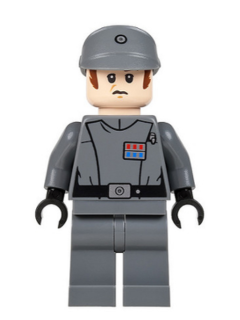 Lego Star Wars - Imperial Officer (Captain / Commandant / Commander) - sw0582
