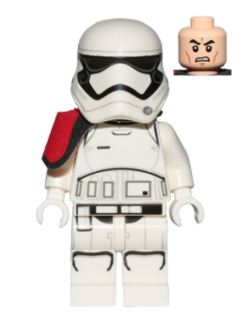 LEGO Star Wars - First Order Stormtrooper Officer (Rounded Mouth Pattern) - sw0664