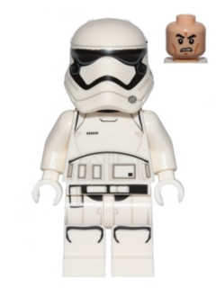 Lego Star Wars - First Order Stormtrooper (Rounded Mouth Pattern) - sw0667