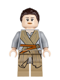LEGO Star Wars - Rey (Dark Tan Tied Robe) - sw0677