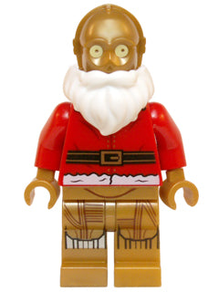 Santa C-3PO – LEGO® Star Wars Minifigure | Minifigsupply