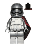 Lego Star Wars - Captain Phasma (Rounded Mouth Pattern) - sw0684