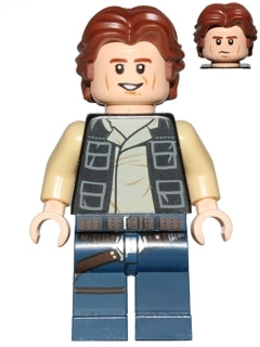 Han Solo – LEGO® Star Wars Minifigure | Minifigsupply
