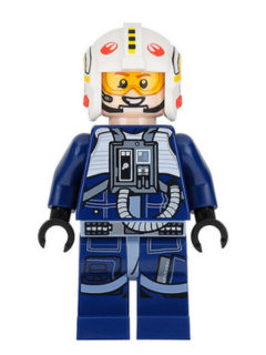 Lego Star Wars - Rebel Pilot Y-wing (Dark Blue Jumpsuit) - sw0801
