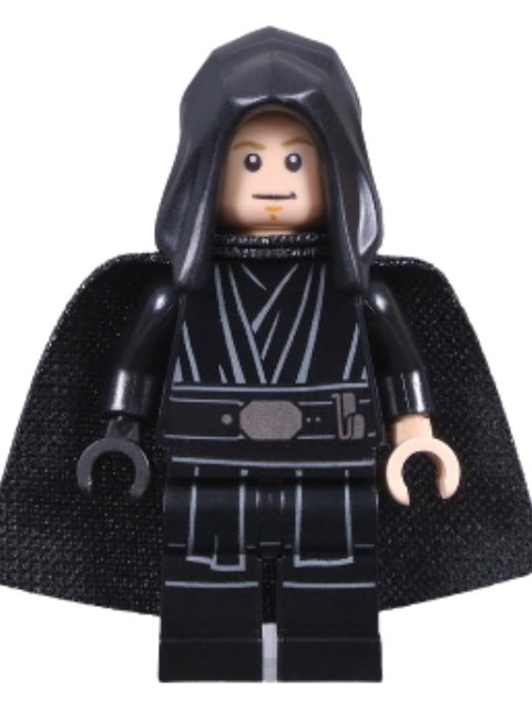 Lego Star Wars - Luke Skywalker Jedi Master (Black Hood and Cape) - sw1191