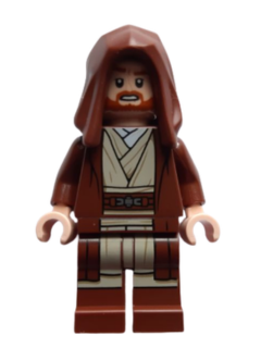 LEGO Star Wars - Obi-Wan Kenobi (Reddish Brown Robe and Hood) - sw1255