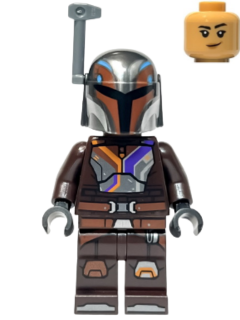 Lego Star Wars - Sabine Wren (Dark Brown Armor, Helmet) - sw1302