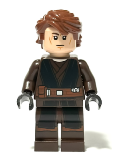LEGO Star Wars - Anakin Skywalker (Dark Brown and Black Robe, Black Hands) - sw1398